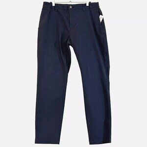 Old Navy Chino Pant Athletic Built in Flex Navy men's size 32" x 30" NWT